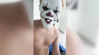 After the Halloween Party I Had a Great Time with My Step-mom