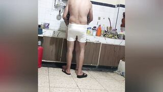 My nephew makes me very happy with his big cock