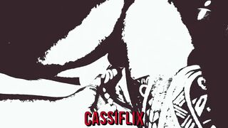 That whoredom with a lot of black and just me as a white girl getting a hard dick in my pussy and ass - Cassiflix - 13 image