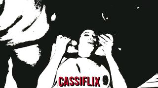 That whoredom with a lot of black and just me as a white girl getting a hard dick in my pussy and ass - Cassiflix - 5 image