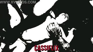 That whoredom with a lot of black and just me as a white girl getting a hard dick in my pussy and ass - Cassiflix - 8 image