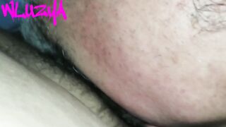 Last night the neighbor saw how I masturbated and sucked my pussy very well so I sucked his cock very good