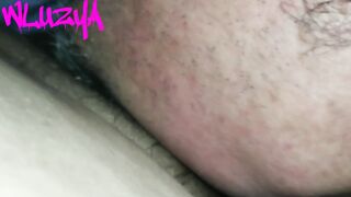 Last night the neighbor saw how I masturbated and sucked my pussy very well so I sucked his cock very good