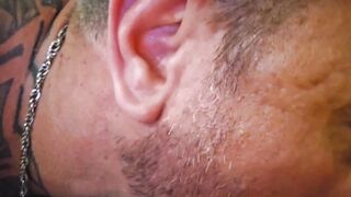 Hot brunette loves oral sex and a finger in the ass