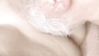 Licking juicy cocha and ends up in her tail