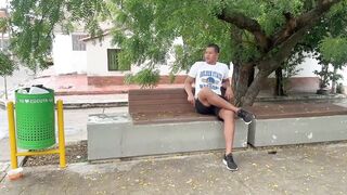 I play with a strange boy in the park on the little plane and we end up at his stepfathers' house fucking very well hl - 1 image