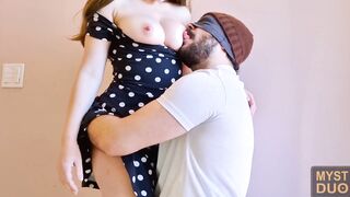 Sucking the hottest neighbor's perfect tits - Myst Duo