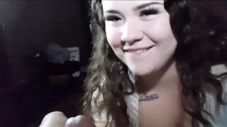 Inexperienced pretty girls give the best blowjobs