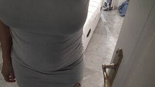 Perverted american tourist fucking a hairy mature prostitute in Colombia