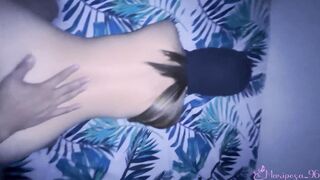 my neighbor shreds my pussy, and I come two times