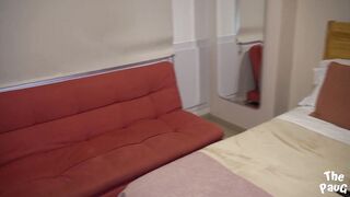 Stepson shares bed with stepmom MILF on a family trip - This shouldn't have happened! - 1 image