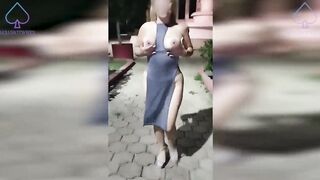 Exhibitionism and dogging in public park with strangers