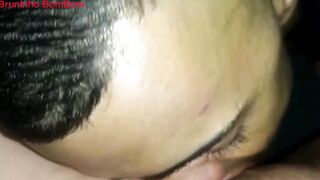 Sucking hot bbw's pussy