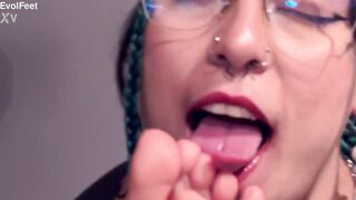 When They Craving For Toe Sucking Gets To Intense