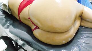 Pleasure and Relaxation Cheating Wife in the Massage Room