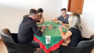 The card game ended up becoming a couple exchange.