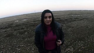 Blow-job in the Woods with My Husband Friend- Down-jacket Fetish 249