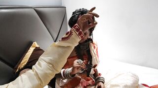 First Night of a newly married desi beautiful girl with addicted husband