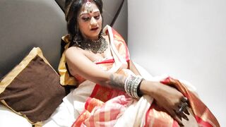 First Night of a newly married desi beautiful girl with addicted husband