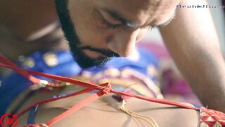 DIRTY BHABI FUCKED BY DESI HUGE COCK IN SUHAGRAT