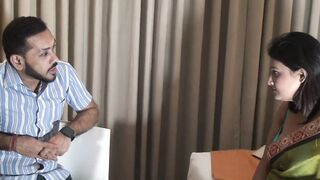 A boss called her secretary and both got a superb fucking session in Hotel Room