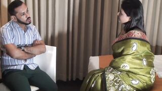 A boss called her secretary and both got a superb fucking session in Hotel Room