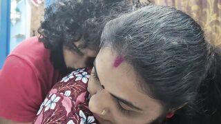 Malayali step mam hot talk and sex with son in low, Step mom and son in law hot sex in nighty, Step mom blow job with step son - 7 image