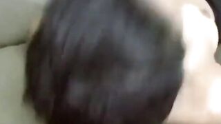 Leah Takes Buck All the Way Down Her Throat