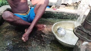 Desi bhabhi ke sath nahaya