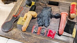 ANAL GAPE. Teacher teaches me how to fuck virgin student in the ass