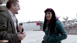 Wild threesome with Samantha Pink a spectacular latina with huge boobs