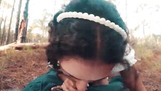 Natural Tits Latina Cinderela got filled at public park - Nati Roza