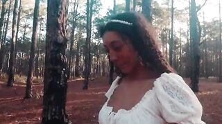 Natural Tits Latina Cinderela got filled at public park - Nati Roza