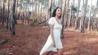 Natural Tits Latina Cinderela got filled at public park - Nati Roza