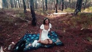 Natural Tits Latina Cinderela got filled at public park - Nati Roza