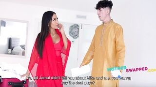 Latina Desi Step Mom Swap - Sasha Pearl, Brandy Salazar, Ethan Seeks, Mike Ox