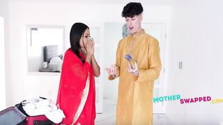 Latina Desi Step Mom Swap - Sasha Pearl, Brandy Salazar, Ethan Seeks, Mike Ox