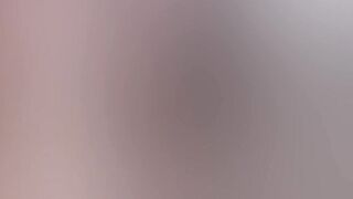 Blackmailed teen student gets her ass and mouth filled with cum in POV