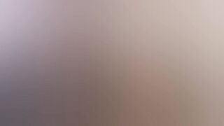 Blackmailed teen student gets her ass and mouth filled with cum in POV