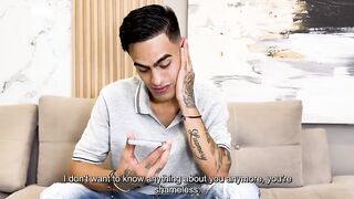 Stepmom Danyel Mast fucks stepson's big black cock and takes a cum load in her mouth!