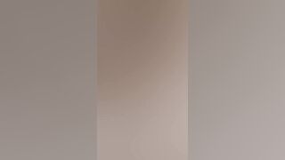 Old GILF granny gets dildoed & waxed while peeing in her hairy pussy