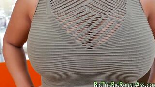 Latina with huge tits gets drilled hard and deep