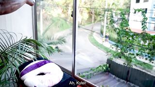 Kylei Eliish & her Bodybuilder Friend have a wild time in lingerie & cum hard