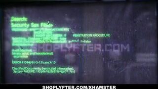 Santa's helper nails skinny Latina teen thief in HD video