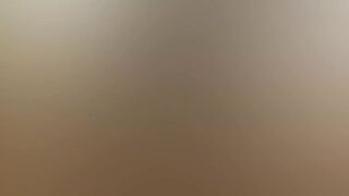 My stepmom joins me in the bathroom while she fingers herself, then demands to be fucked hard