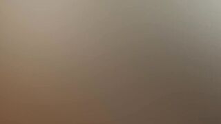 My stepmom joins me in the bathroom while she fingers herself, then demands to be fucked hard