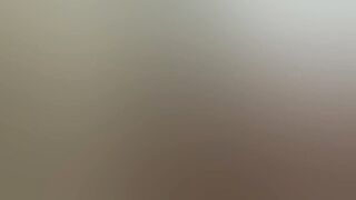 My stepmom joins me in the bathroom while she fingers herself, then demands to be fucked hard