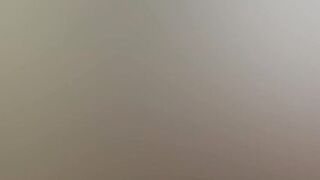 My stepmom joins me in the bathroom while she fingers herself, then demands to be fucked hard