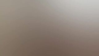 My stepmom joins me in the bathroom while she fingers herself, then demands to be fucked hard