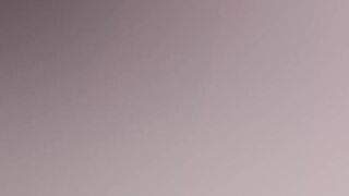 My Stepsister and I have a steamy pussy play on the Terrace